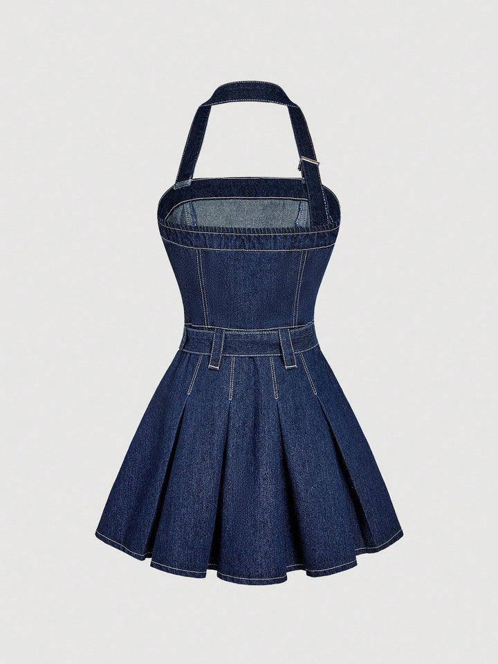 Rochie mini SHEIN, albastru