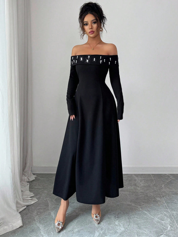 Rochie maxi SHEIN, negru