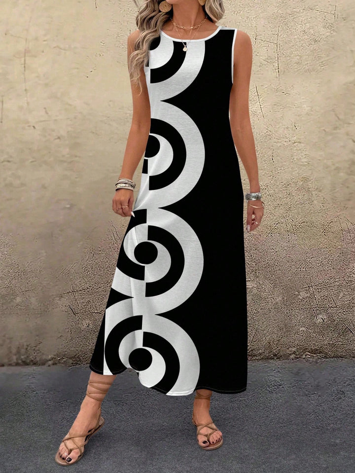 Rochie maxi SHEIN, mix culori