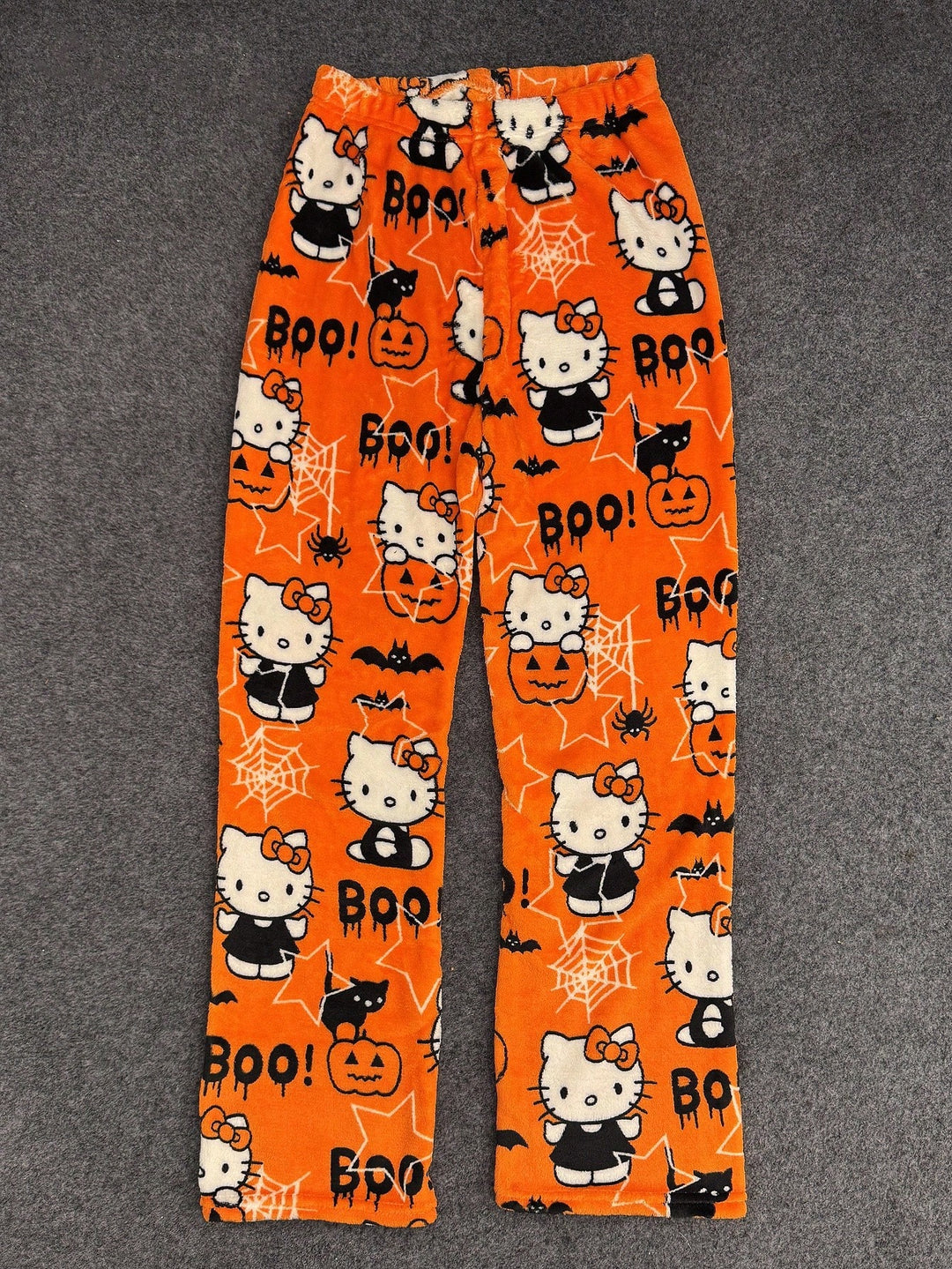 Pantaloni de pijama SHEIN, portocaliu