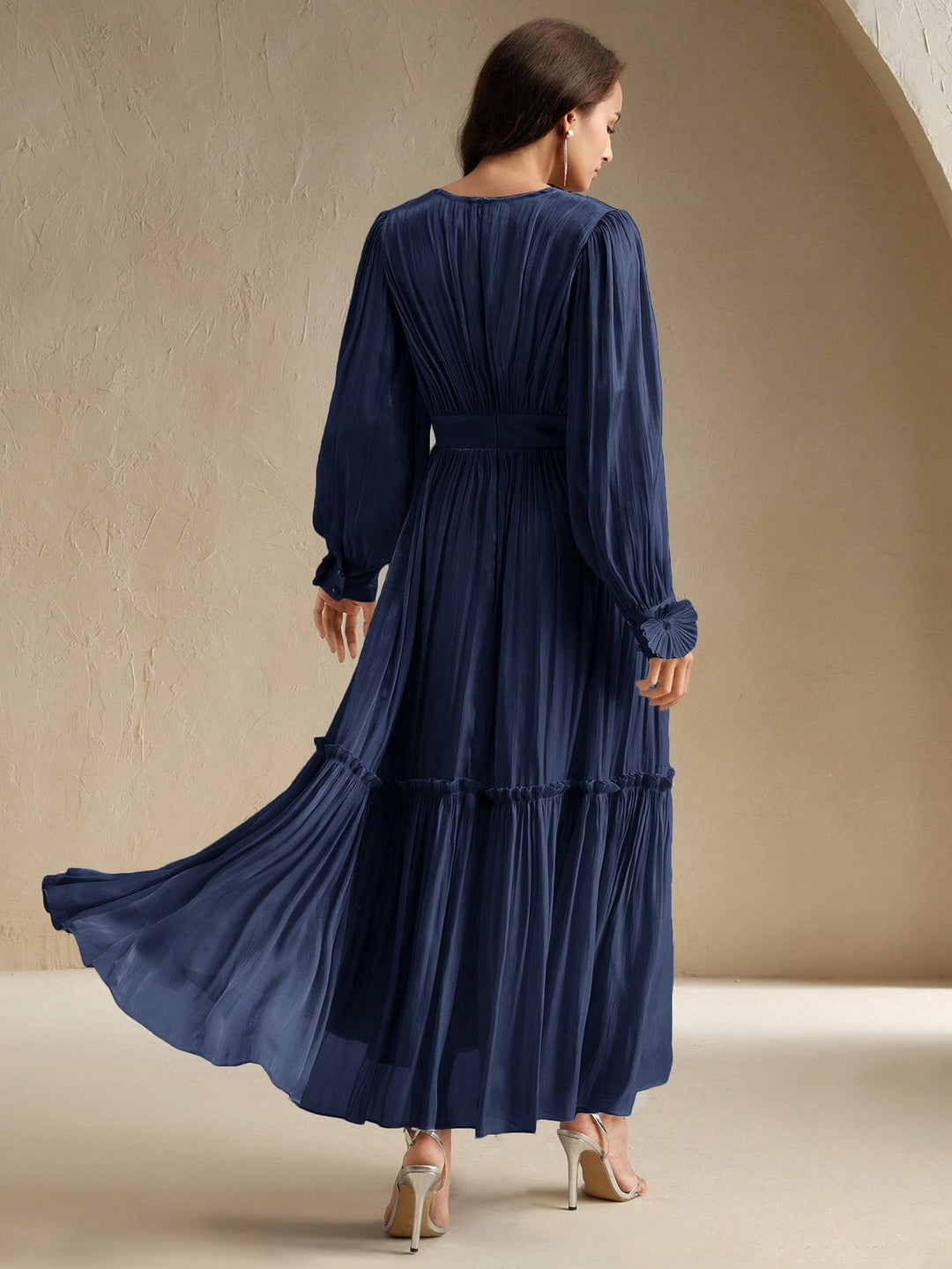 Rochie maxi SHEIN, albastru