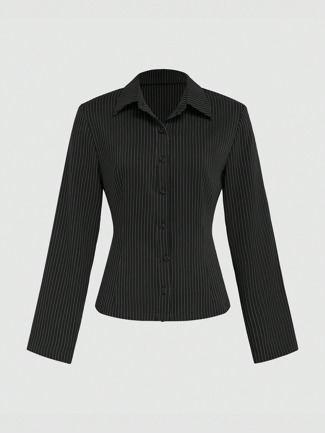 Cămașă casual SHEIN, negru