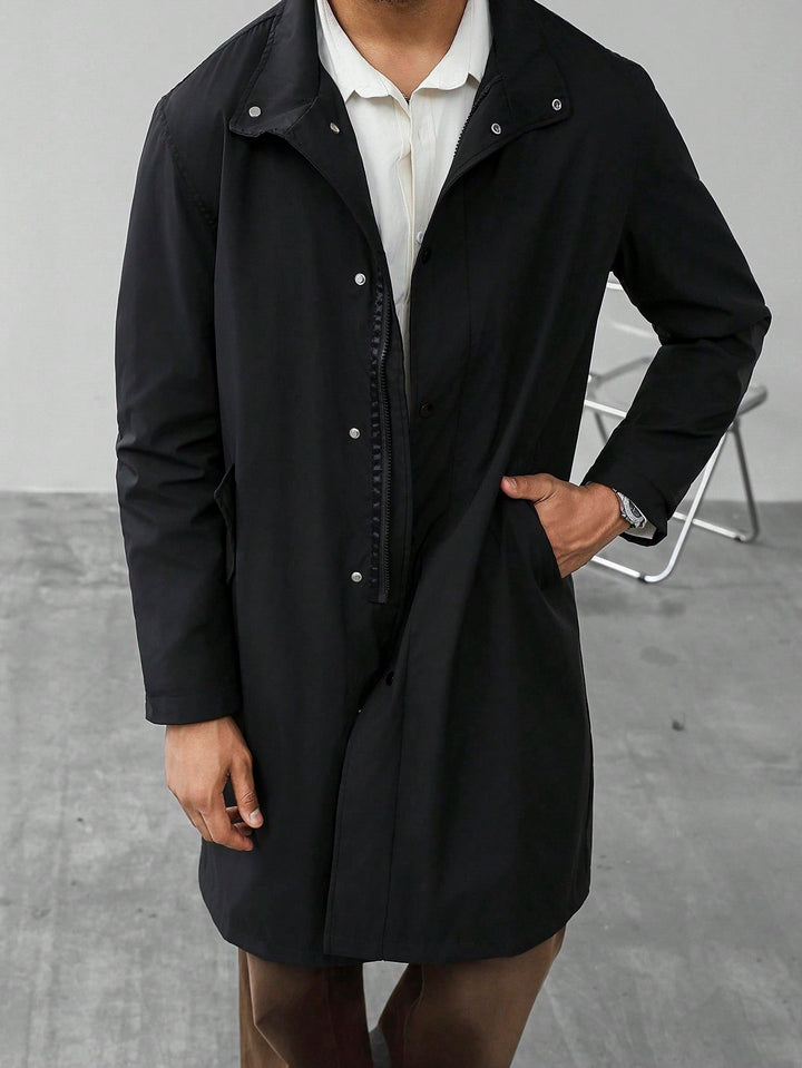 Trench SHEIN, negru
