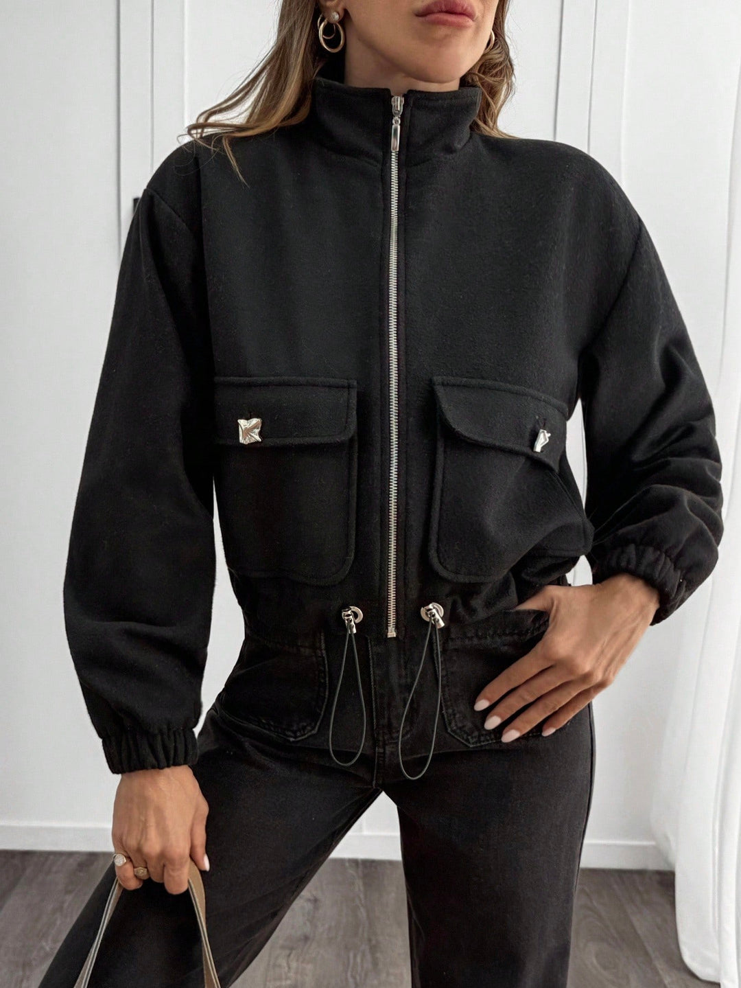 Palton SHEIN, negru