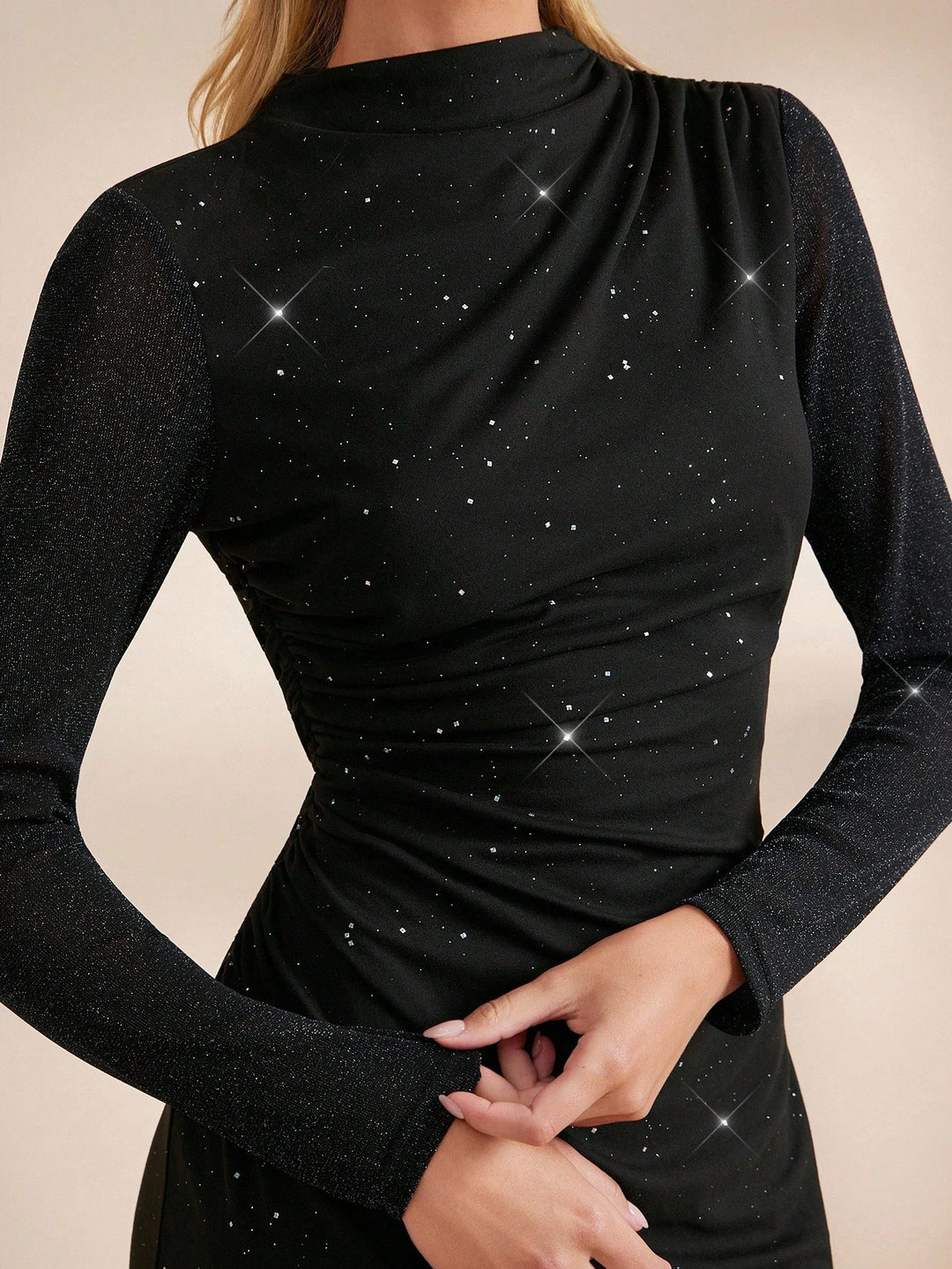 Rochie midi SHEIN, negru