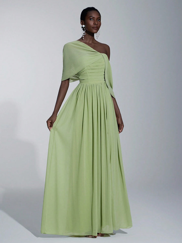 Rochie maxi SHEIN, verde