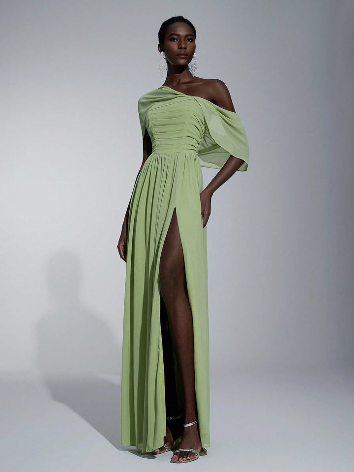 Rochie maxi SHEIN, verde