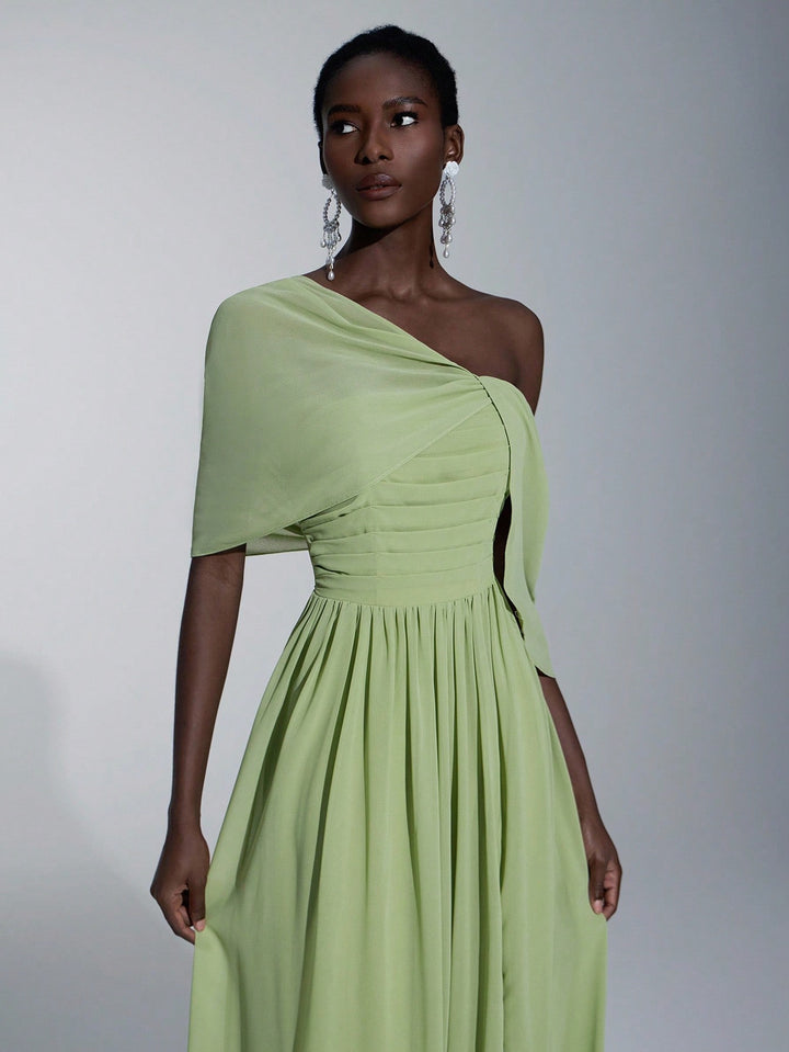 Rochie maxi SHEIN, verde