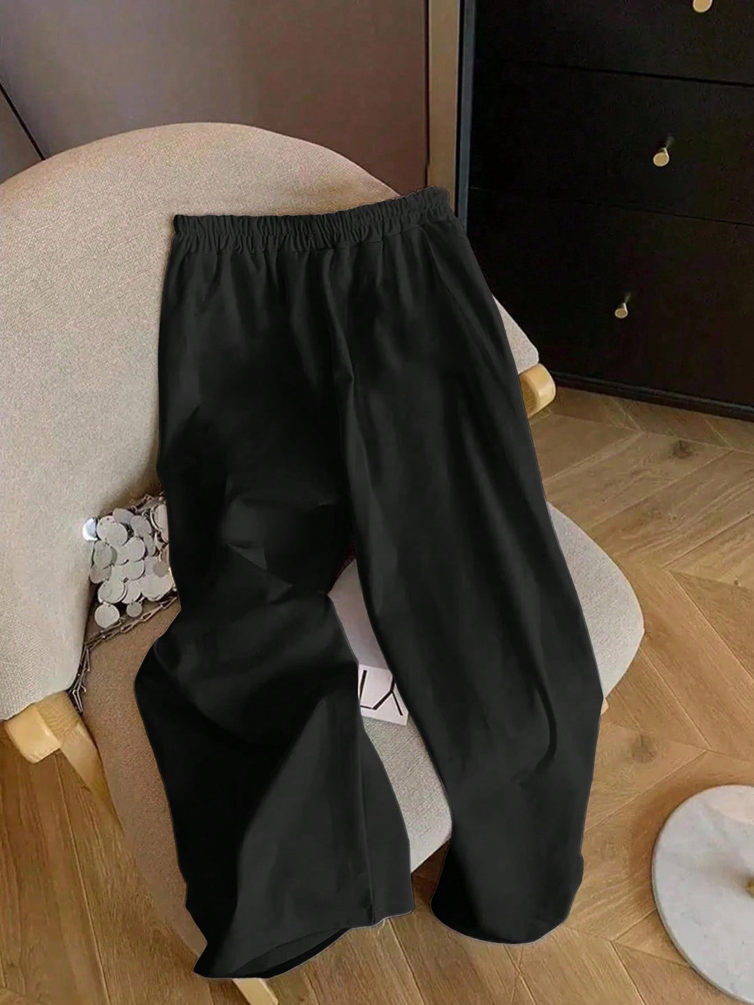 Pantaloni SHEIN, negru
