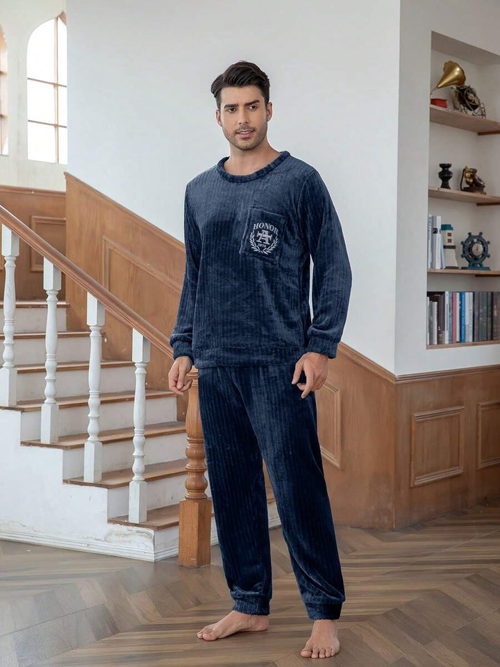 Compleu pijamale SHEIN, albastru