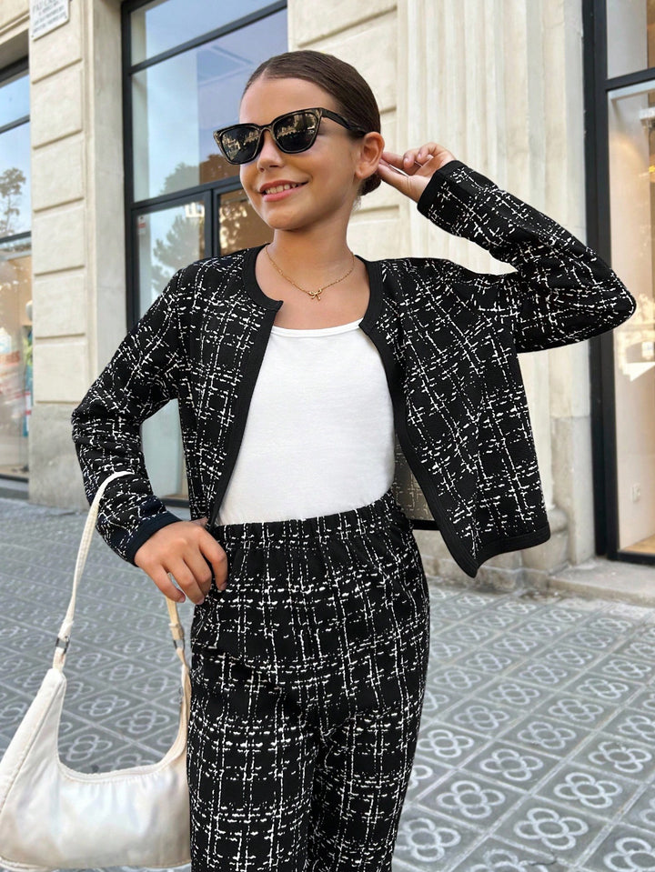 Costum două piese SHEIN, negru