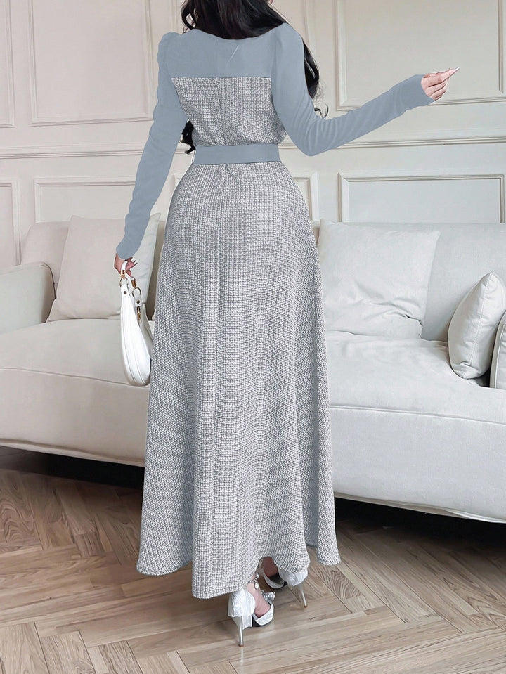 Rochie maxi SHEIN, albastru