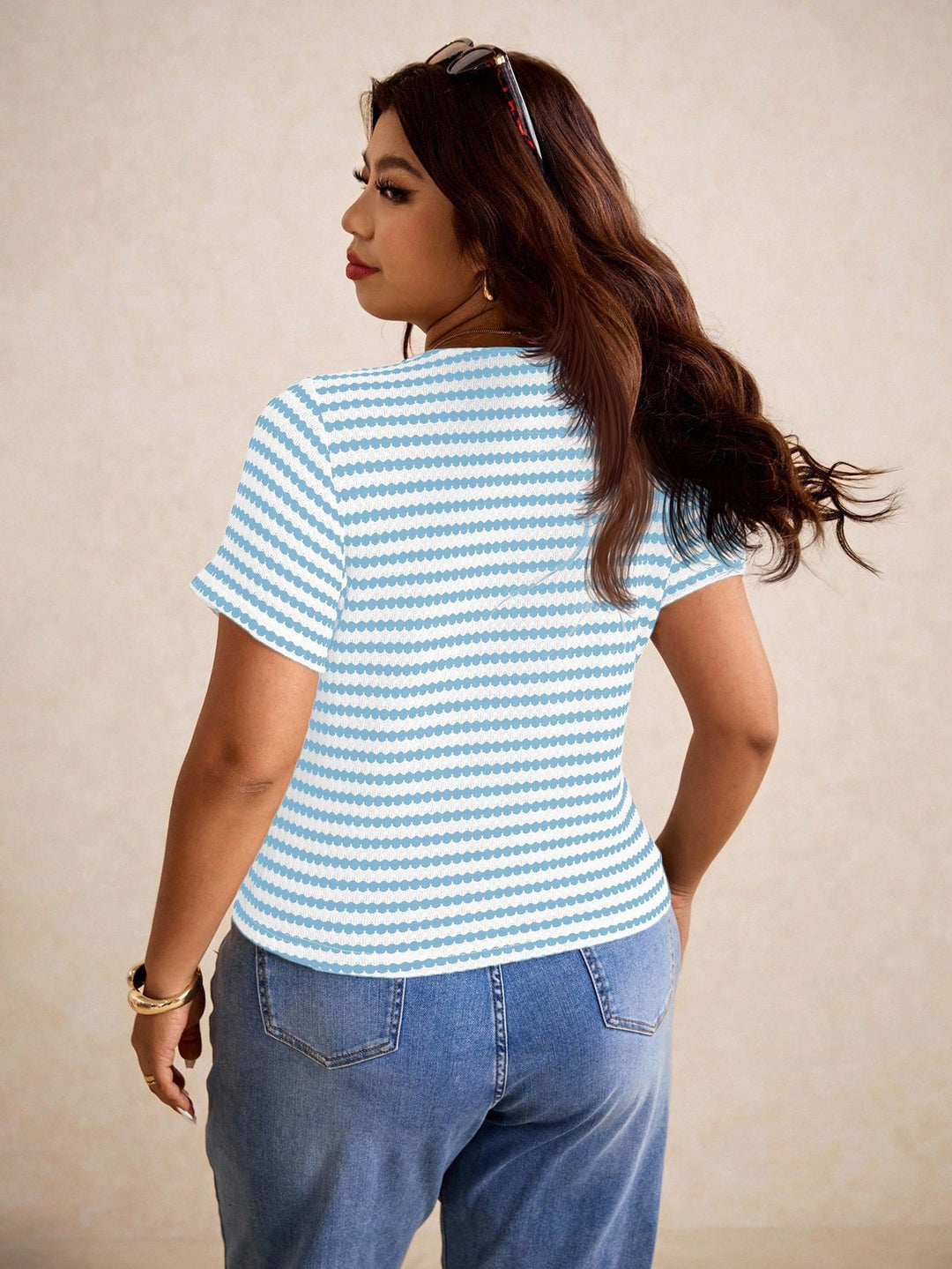 Tricou SHEIN, albastru