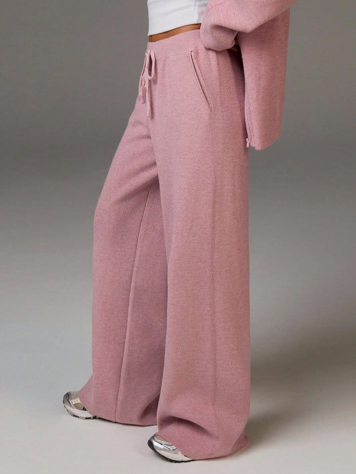 Pantaloni SHEIN, roz