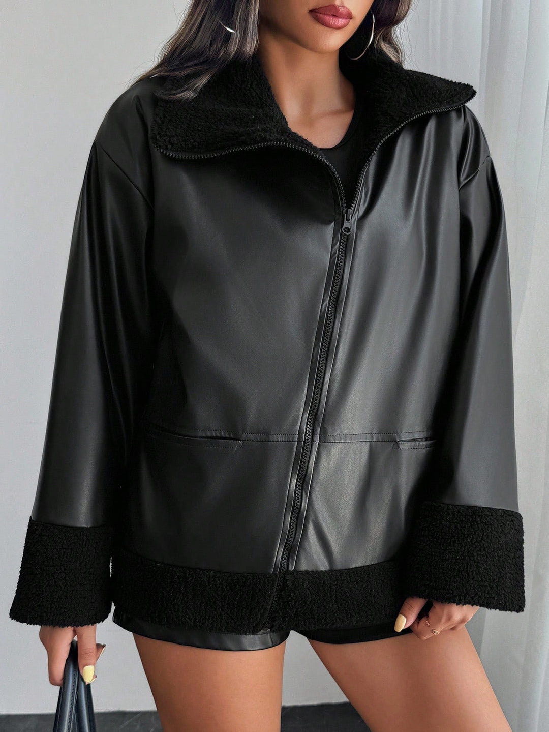 Palton SHEIN, negru