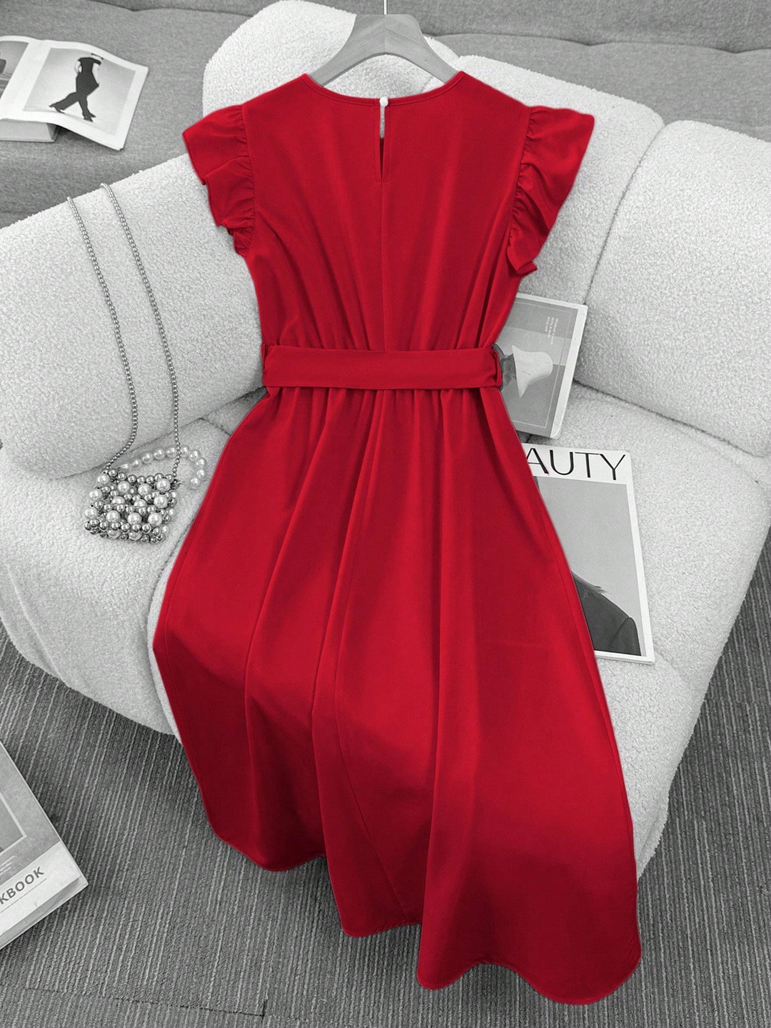 Rochie maxi SHEIN, roșu