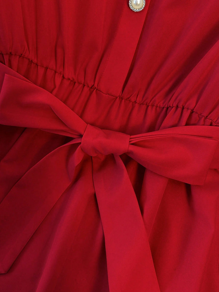 Rochie maxi SHEIN, roșu