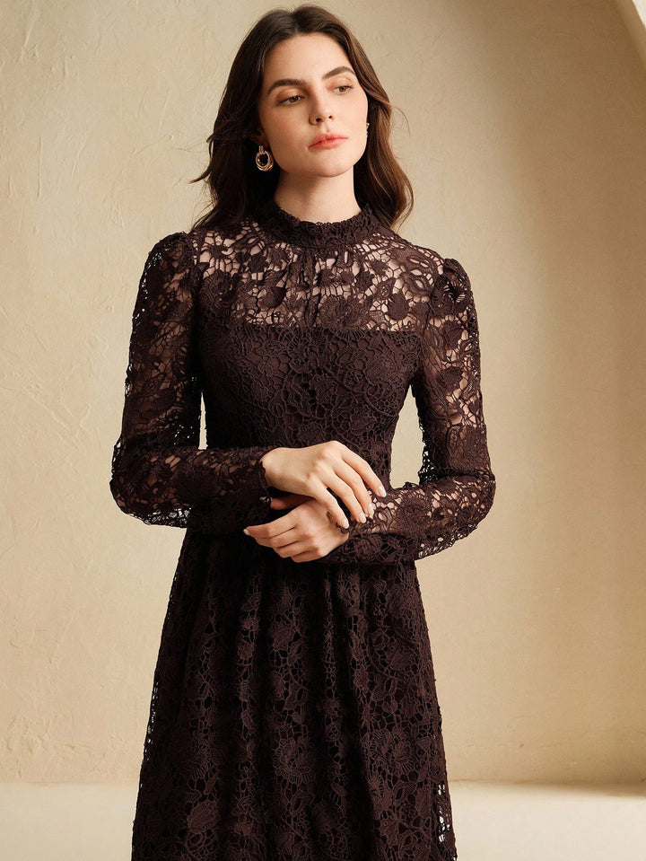 Rochie maxi SHEIN, maro