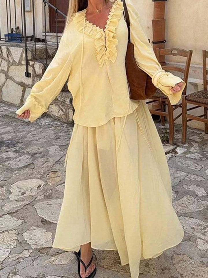 Bluza SHEIN, galben