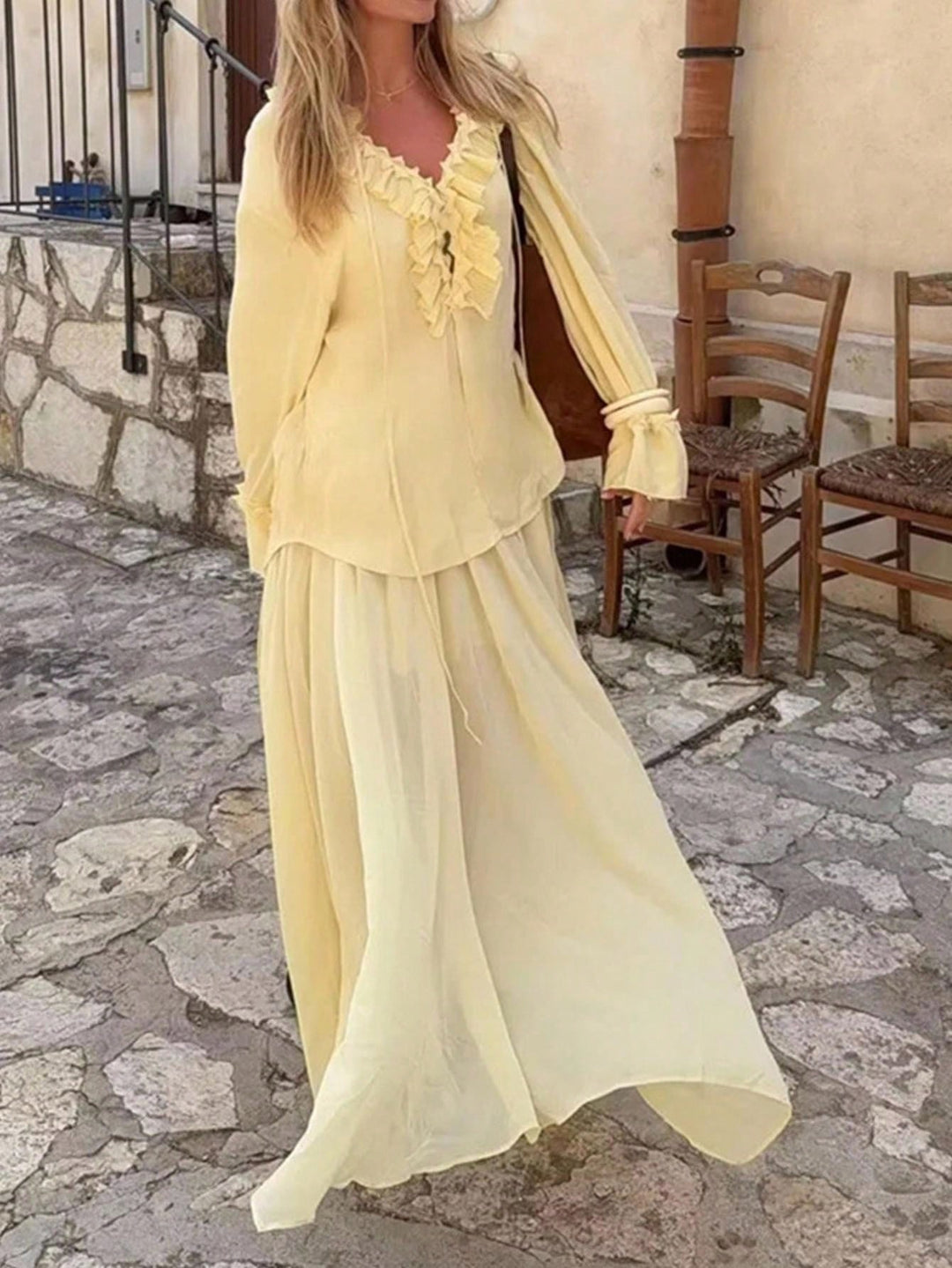Bluza SHEIN, galben