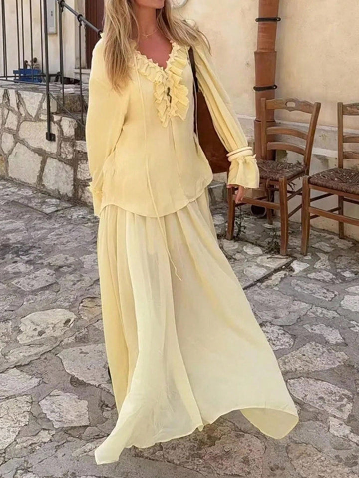 Bluza SHEIN, galben
