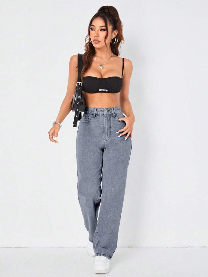 Jeans SHEIN, gri