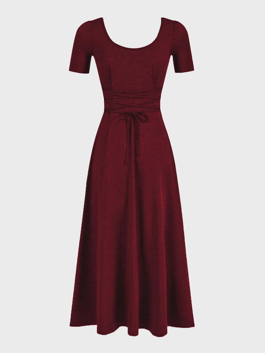 Rochie midi SHEIN, vișiniu