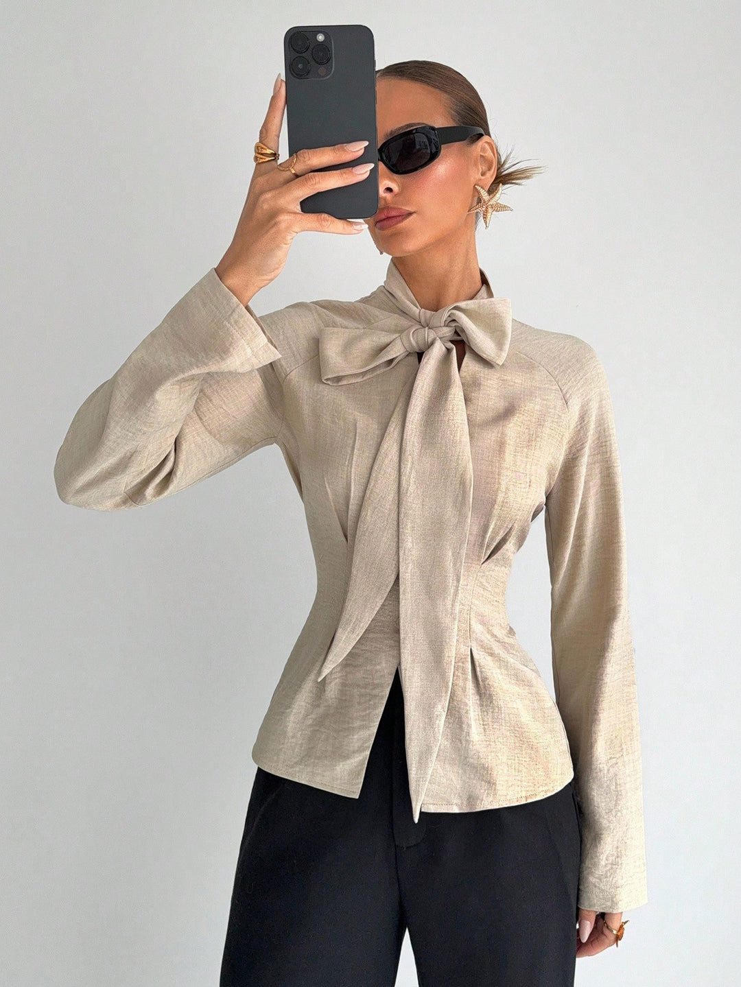 Bluza SHEIN, bej