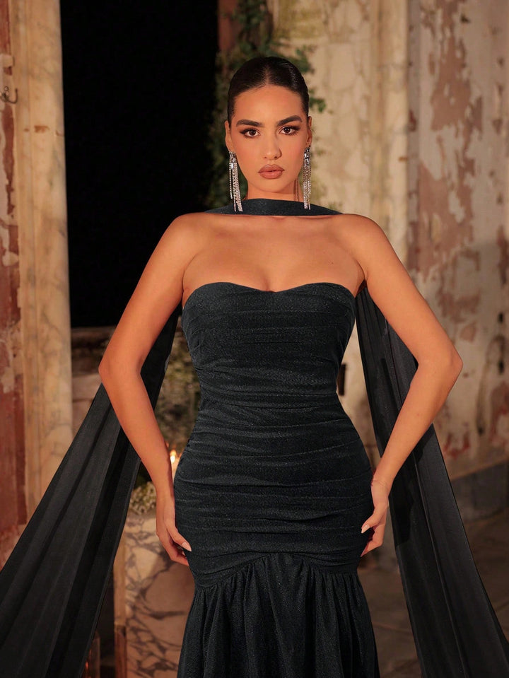 Rochie de ocazie SHEIN, negru