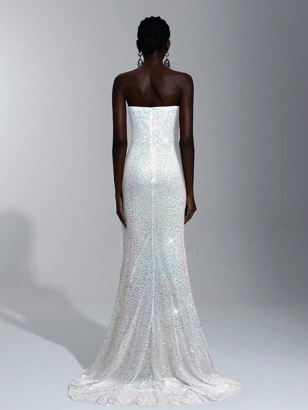 Rochie de ocazie Shein, alb