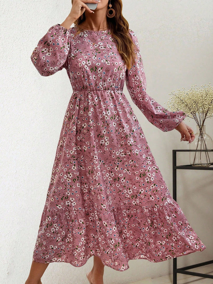 Rochie midi SHEIN, roz