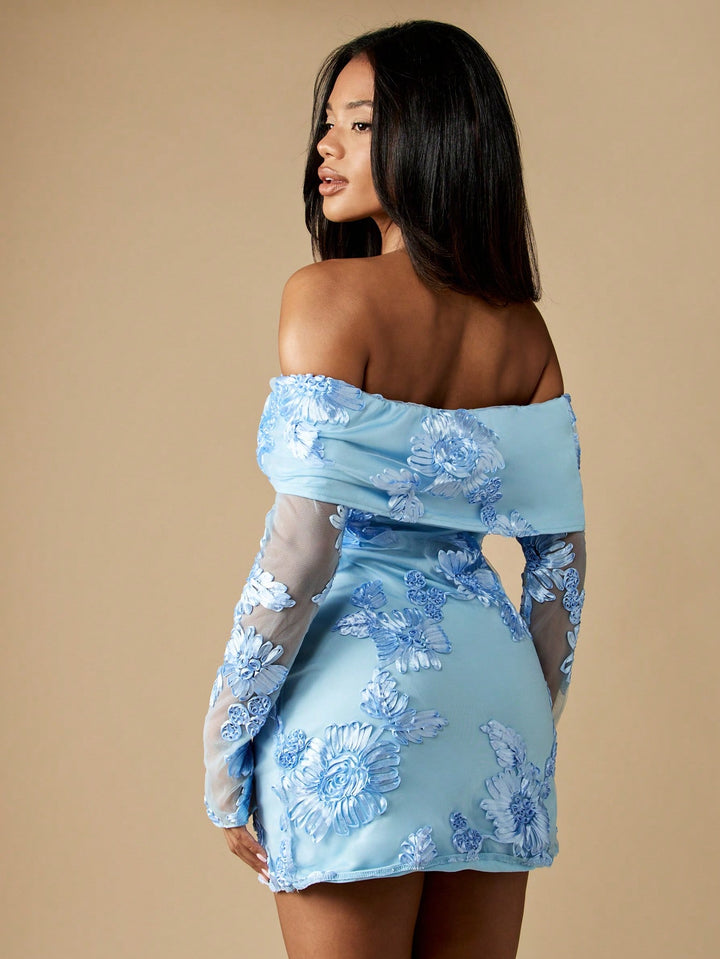 Rochie mini SHEIN, albastru