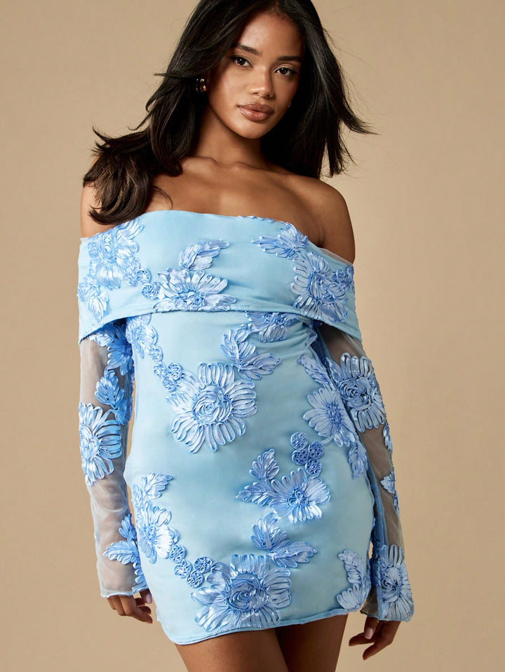 Rochie mini SHEIN, albastru