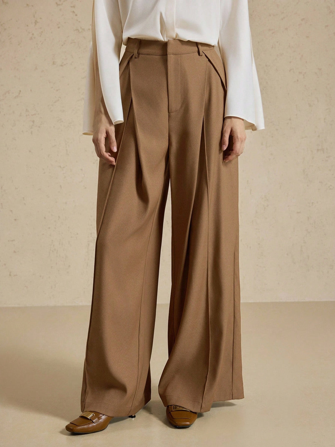 Pantaloni SHEIN, kaki