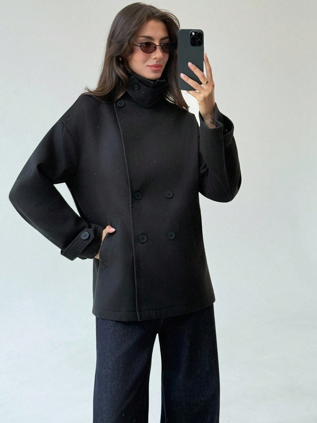 Palton SHEIN, negru