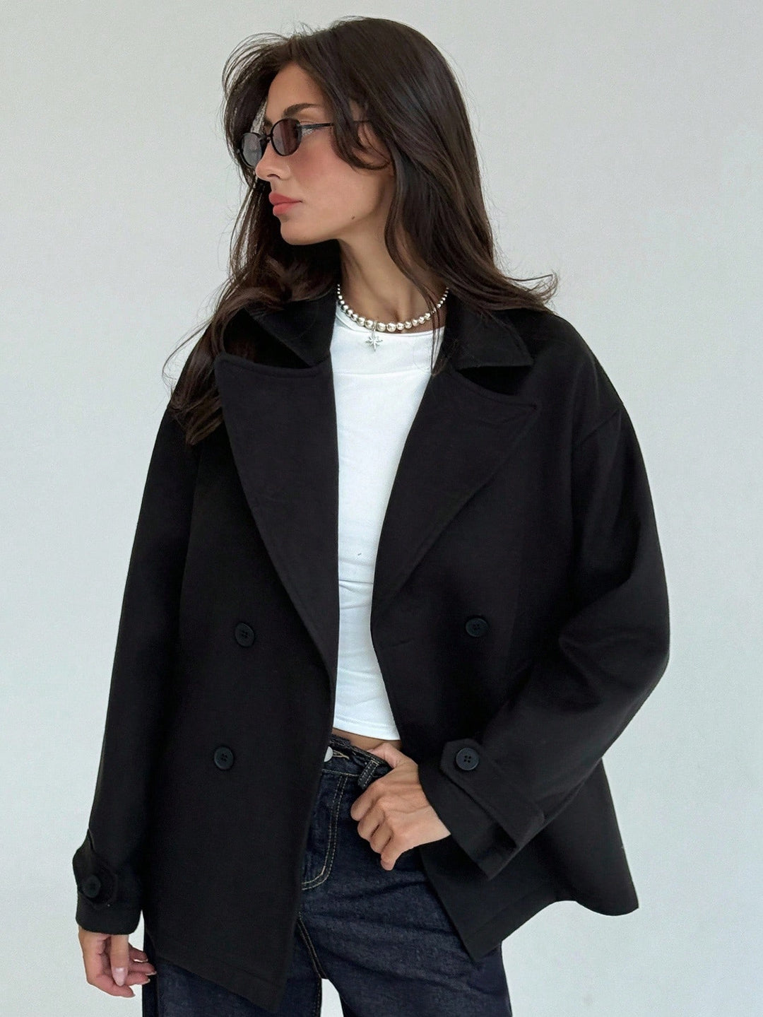 Palton SHEIN, negru
