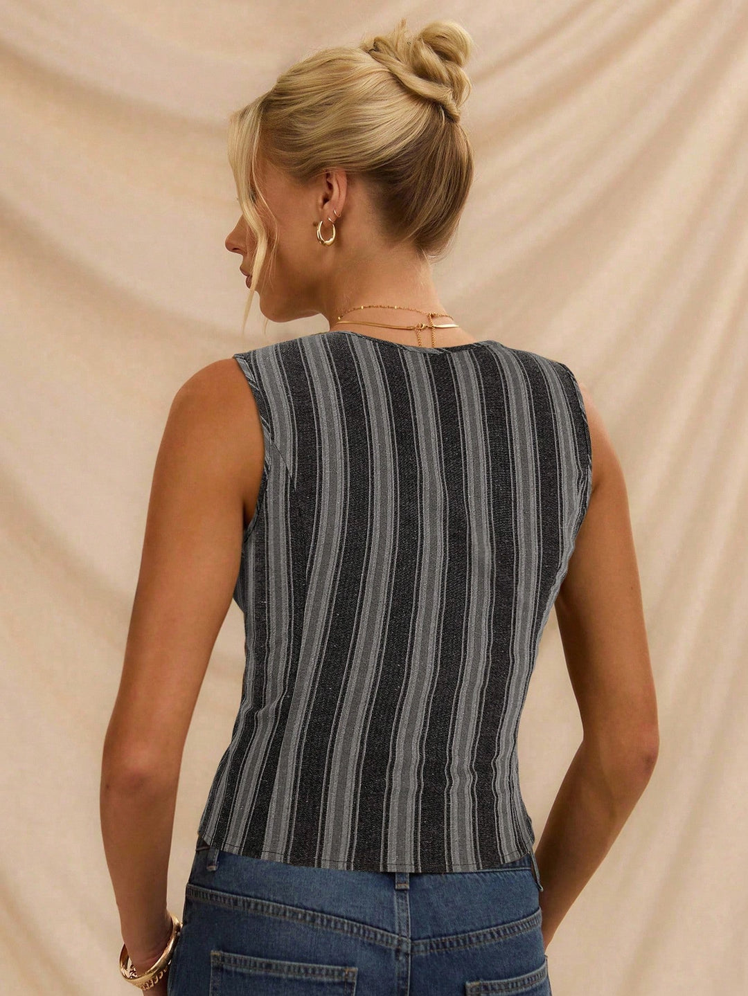 Top SHEIN, negru