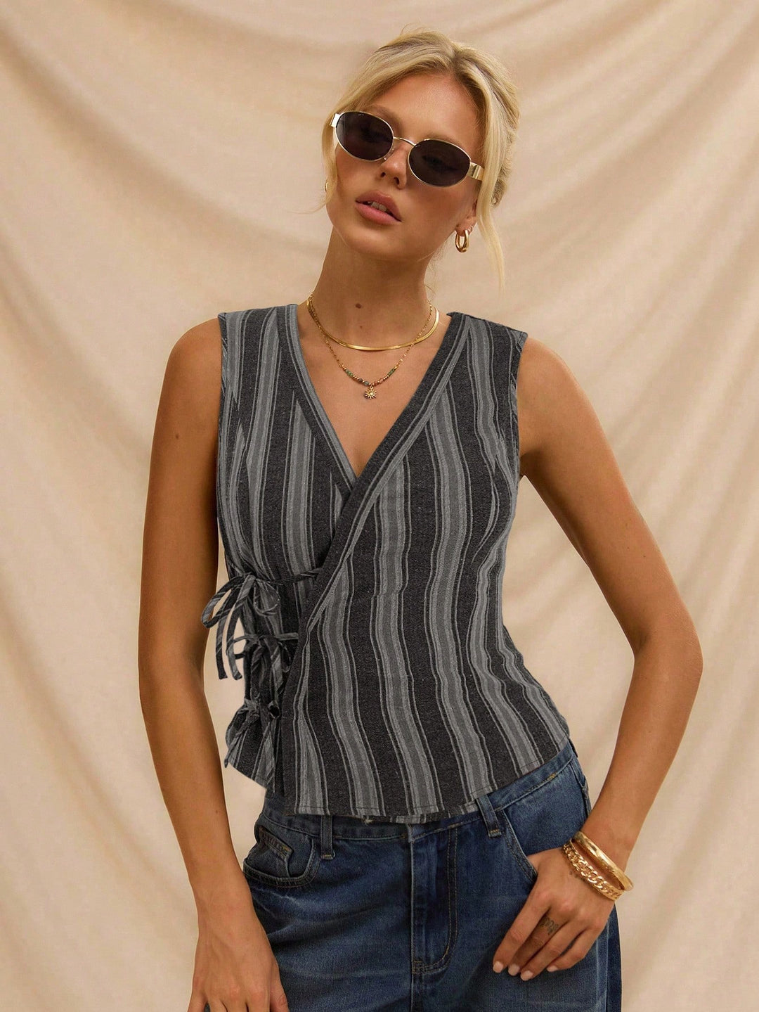 Top SHEIN, negru