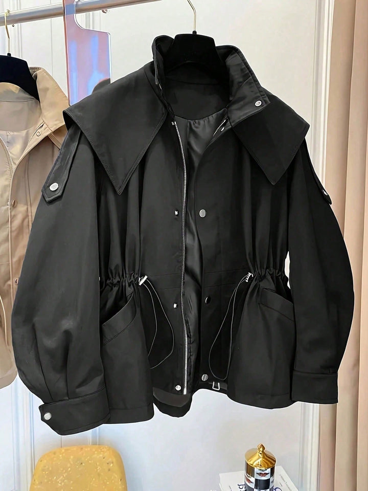 Trench SHEIN, negru