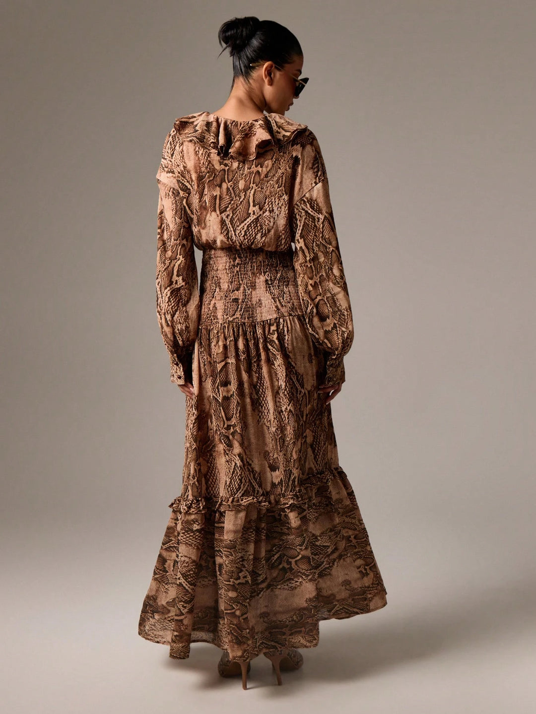Rochie maxi SHEIN, mix culori