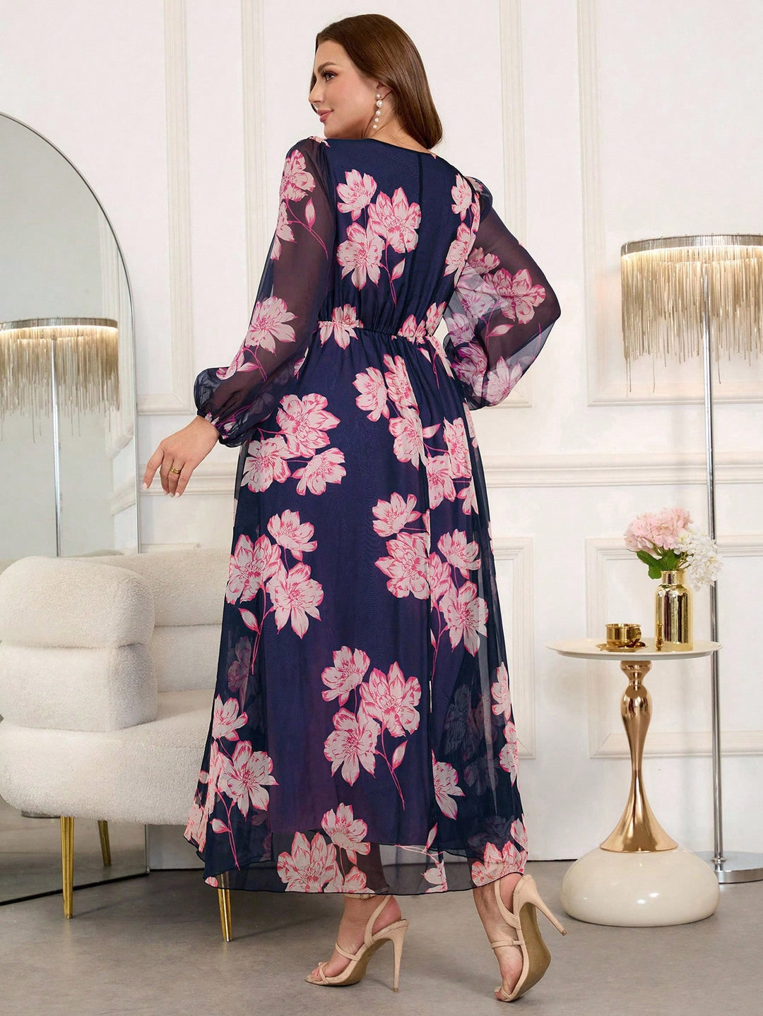 Rochie SHEIN, mix culori
