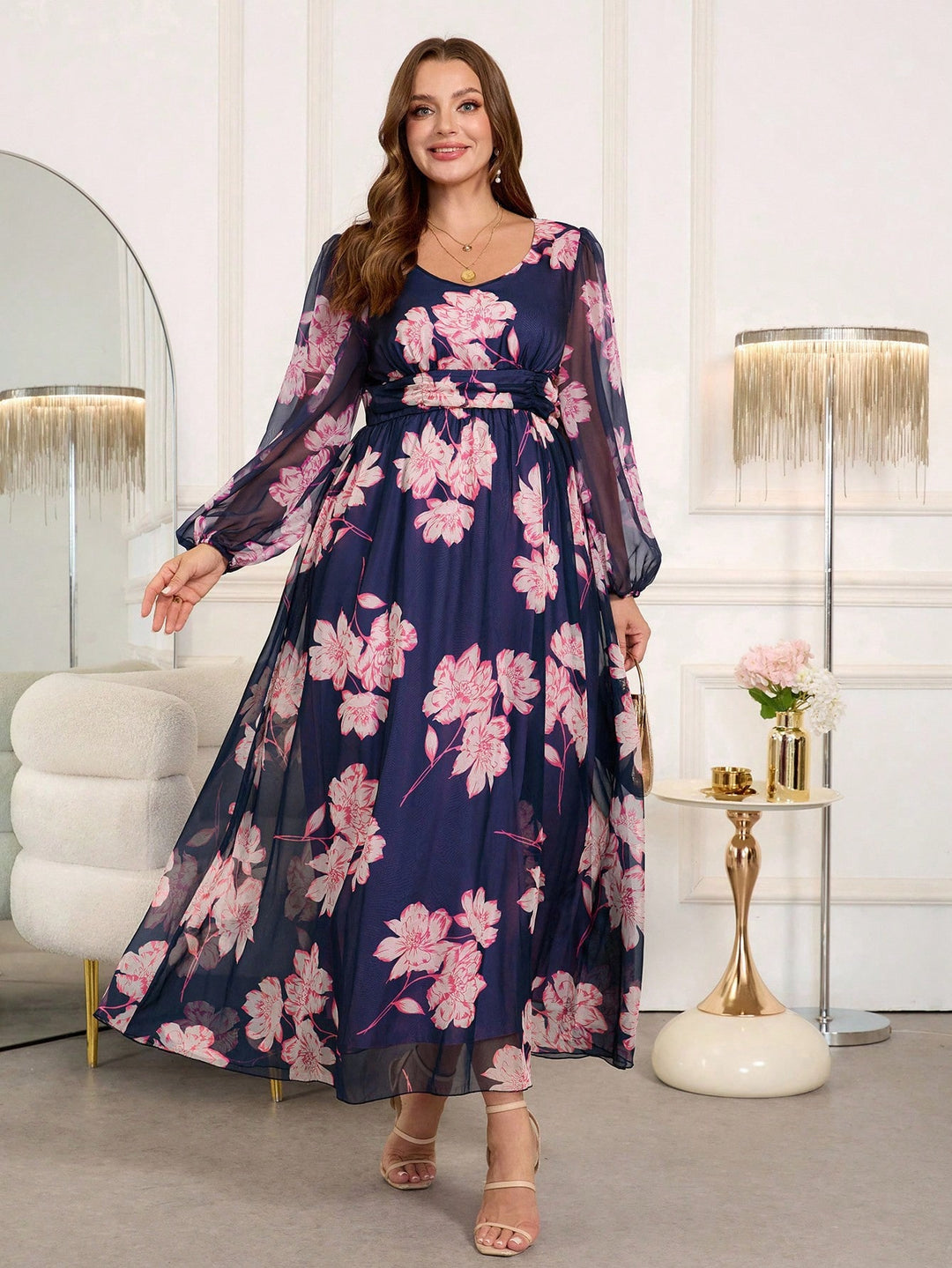 Rochie SHEIN, mix culori