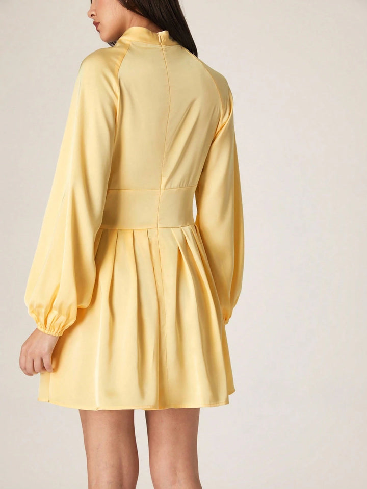 Rochie mini SHEIN, galben