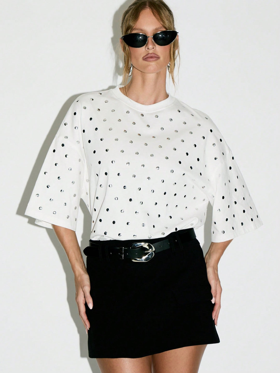 Tricou SHEIN, alb