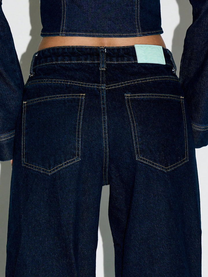 Jeans SHEIN, bleumarin