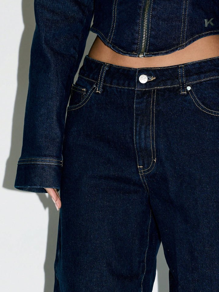 Jeans SHEIN, bleumarin