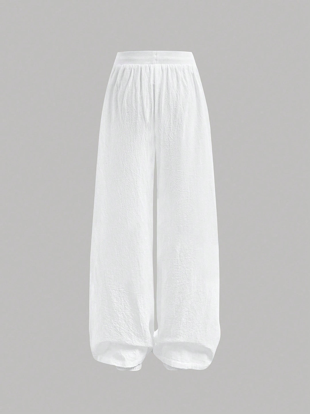 Pantaloni SHEIN, alb