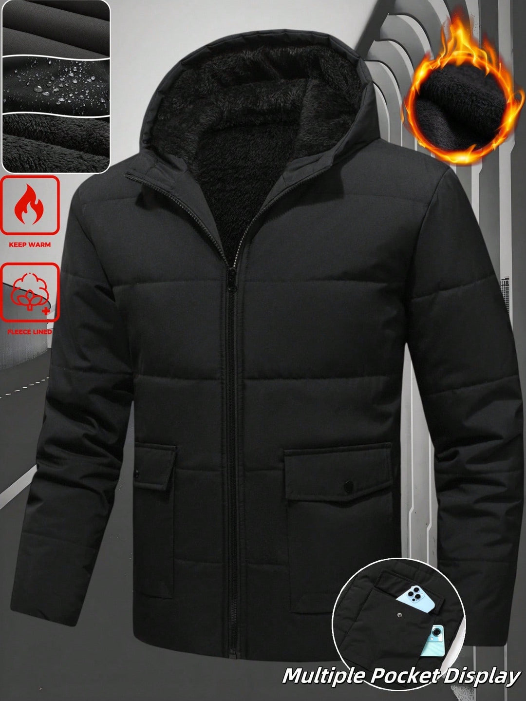Palton SHEIN, negru