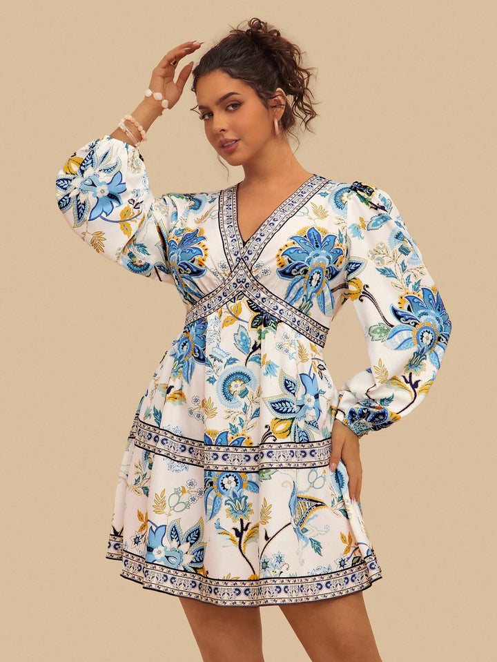 Rochie midi SHEIN, mix culori