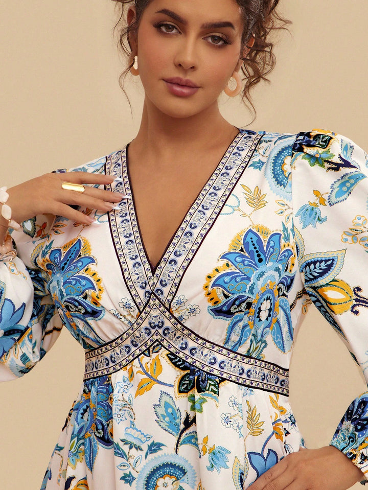 Rochie midi SHEIN, mix culori